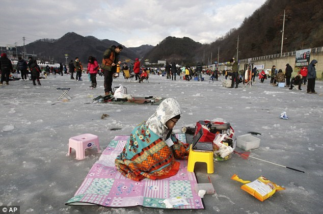 Han quoc cau ca tren bang